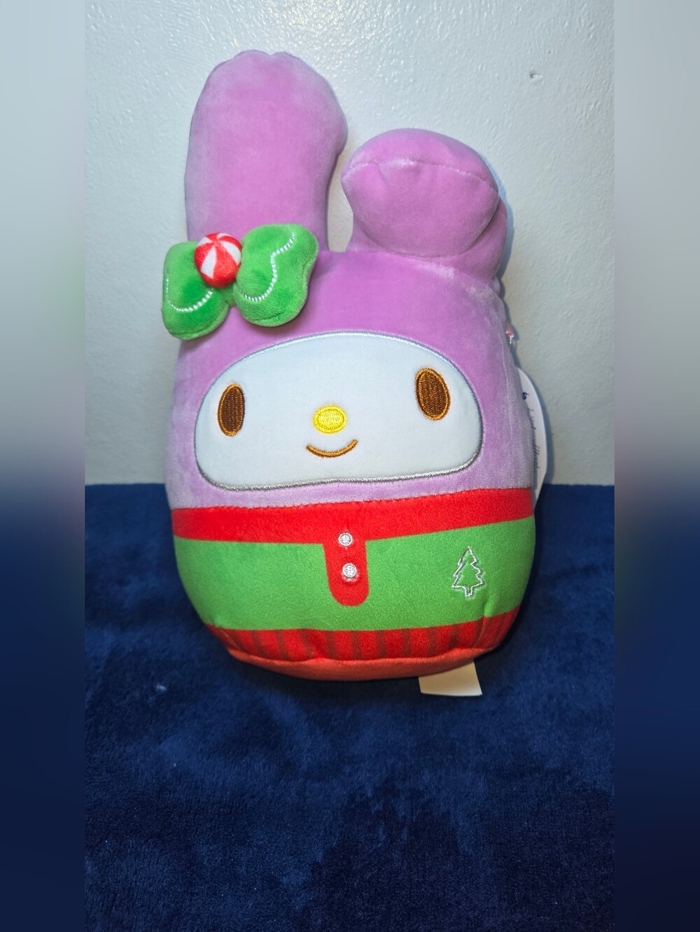 Squishmallows Sanrio My Melody Christmas Sweater 7” Plush Holiday New